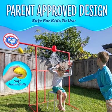 GoSports Backyard Water Toy Game for Kids & Adults - Splash Tower Burst Water Balloon Dunk Tank - Image 4