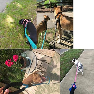 Gavpepy 2 Pack 5 FT Heavy Duty Dog Leash with Comfortable Padded Handle Reflective Dog leashes for Medium Large Dogs - Image 7