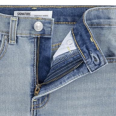 Levi Strauss Signature Gold Girls' High Rise Cut-Off Short, San Lorenzo - Image 5