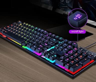 HP EliteDesk 800G2 mini Desktop PC, 800G2 Tiny Computer, Quad Core i5-6500, 16GB RAM, 256GB SSD, RGB Keyboard, 800 G2 Desktop Computer Windows 11 Pro (Renewed) - Image 5