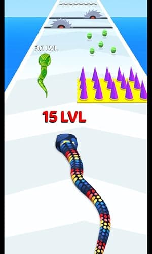 Snake Run 2D - Real Running Game - Image 3