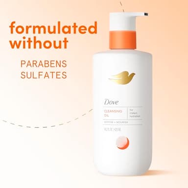 Dove Shower Body Oil Wash – Ultra-Moisturizing Cleansing Oil for Dry & Itchy Skin 14.2 oz - Image 4