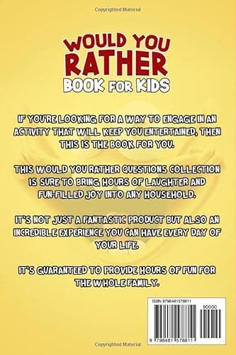 Would You Rather Book For Kids - 300+ Hilarious, Silly, and Challenging Questions To Make You Laugh (Funny Jokes and Activities - Ages 7-13) - Image 2