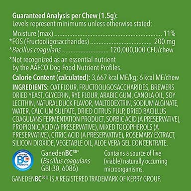 Amazon Brand - Wag Probiotic Supplement Chews for Dogs, Supports Digestive Health and Gut Flora, Natural Duck Flavor, 160 Count, Pack of 1 - Image 4