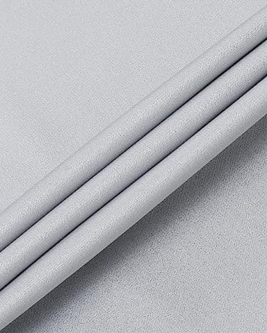 Alimens & Gentle Mens Short Sleeve Dress Shirts Wrinkle Free Solid Casual Button Down Shirts with Pocket, Light Grey, Small - Image 6