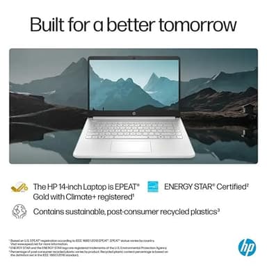 HP 2025 New Student Business Laptop, Intel N150 CPU(Beats N4120), 14 Inch LED Screen, 16GB RAM, 384GB Storage(128GB UFS+256GB MSD), Wi-Fi 6, Copilot AI, Office Pro Lifetime, Windows 11 Pro,w/Mouse - Image 9