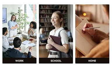 &And Per Se Lined Journal Notebook, 160 Pages, A5 5.7 x 8 inches College Ruled Thick Paper Notebook Journals for Writing, Hardcover Notebooks for Women Men Office School (1 Pack, Green) - Image 6