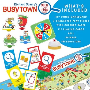 Briarpatch, Richard Scarry's Busytown Seek and Find Game, Based on Early Reader Books for Preschool, Kindergarten and 1st Grade - Image 7