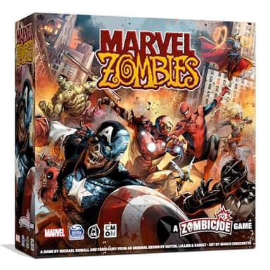 CMON Marvel Zombies - A Zombicide Game: Embrace The Hunger as Heroes Turn Undead in The Ultimate Marvel Crossover! Cooperative Strategy Game, Ages 14+, 1-6 Players, 90 Minute Playtime, Made - Image 1