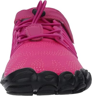 Joomra Women's Gym Barefoot Shoes Girls Size 5.5-6 Zero Drop Minimalist Walking Tennis Sneakers Workout Yoga Jogging Exercise Footwear Red 36 - Image 4