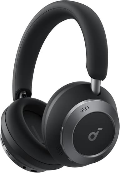 Soundcore Space One Pro, FlexiCurve Over-Ear Headphone, Adaptive Active Noise Cancelling Headphones Driven by 6 Mics, 60H Lossless Audio, Ultra-Fast Charging, Hi-Res Wireless, Comfortable Fit - Image 1