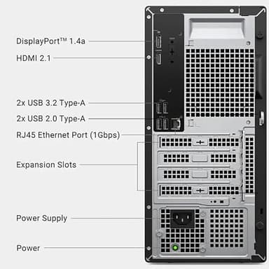 Dell Tower ECT1250 Business Desktop Intel 10-core Ultra 5 225 (Beats Ultra 7 165H) 32GB RAM 1TB SSD Wi-Fi 6 Win11Pro ICP Hub w/Copilot AI - Image 6