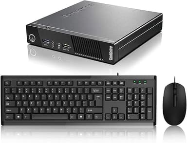 Lenovo Thinkcentre M93p Tiny Desktop Computer Mini PC, Intel 4th Gen Core i5-4570T, 16GB DDR3 RAM, 256GB Solid State Drive, WiFi, BT, DisplayPort, Windows 11 Pro (Renewed - Image 1