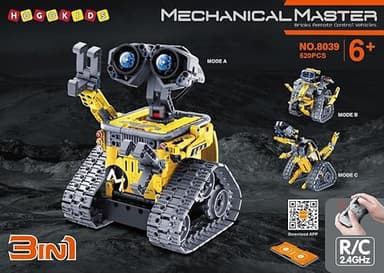 HOGOKIDS Robot Building Toys for Kids - 5 in 1 Remote & APP Controlled Building Set | RC Wall/Engineer Robot/Mech Dinosaur STEM Toys for Boys Girls Age 6 7 8 9 10 11 12+ Year Old (520 Pcs) - Image 10