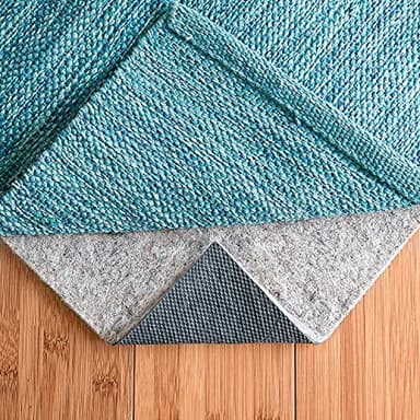 RUGPADUSA - Dual Surface - 2'6" x 9' - 1/4" Thick - Felt + Rubber - Non-Slip Backing Rug Pad - Safe for All Floors - Image 2