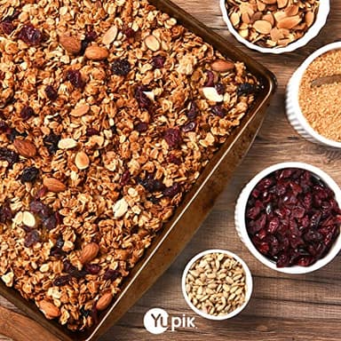 Yupik Raw California Walnuts, Medium Pieces, 2.2 lb (35.2 oz), Kosher, Gluten-Free, Vegan, Chopped Nuts, Unsalted, Unroasted, Source of Omegas, Healthy Snacks, Ideal for Baking & Cooking - Image 10