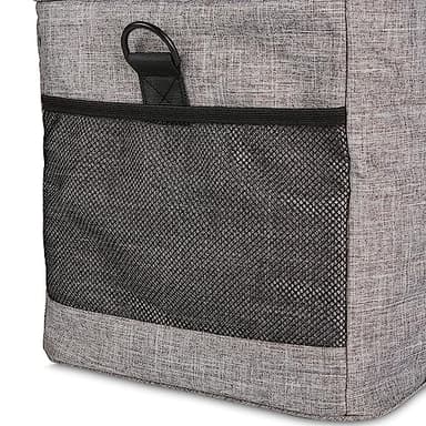 Amazon Basics Soft Insulated Cooler Bag, 50 Can Capacity, Gray - Image 6