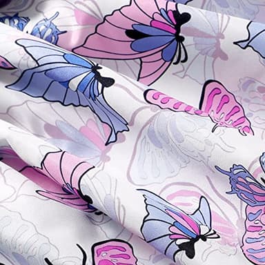 Toddler Girl Clothes Dress Outfit 2T Girl Clothes 3T Ruffle Little Girls Dress Denim Sleeveless Summer Butterfly Sundress 2 3 Year Old Girl Outfits - Image 7