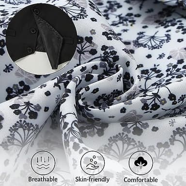 WESIDOM Toddler Dresses Suit Baby Boy Clothes Set Bowtie Shirts+Pants+Vest+Boutonniere Kids Gentleman Wedding Outfit(Black+4-5T) - Image 5