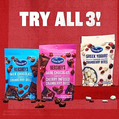 Ocean Spray Greek Yogurt Covered Craisins, Greek Yogurt Flavored, Covered Cranberries, Dried Fruit, 5 Oz Pouch (Pack of 12) - Image 10