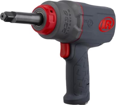 Ingersoll Rand 2236QTIMAX-2 DXS2 1/2" Air Impact Wrench, 2" Extended Anvil, Quiet, 1500 ft-lb Torque, Titanium Hammercase, Friction Ring Retainer, Pistol, Interchangeable Anvil, Multi-functional Tool - Image 2