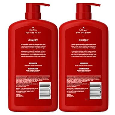 Old Spice Swagger 2-in-1 Shampoo and Conditioner Set for Men, Cedarwood Lime Scent, Healthier, Fuller, More Moisturized Looking Hair, Barbershop Quality, 29.2 Fl Oz Each, Twin Pack - Image 8