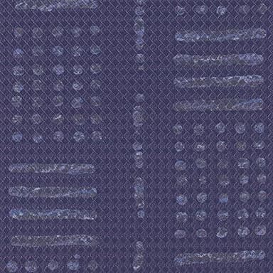 Lucky Brand Printed Wellness Mat - Cushioned Comfort Kitchen Mat - Easy to Clean - Anti-Fatigue & Skid-Resistant - - Measures 12mm Block Print Dash 18" x 30" - Blue - Image 6