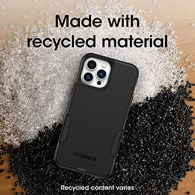 OtterBox iPhone 13 Pro Max & iPhone 12 Pro Max Commuter Series Case - Black, Slim & Tough, Pocket-Friendly, with Port Protection - Image 7