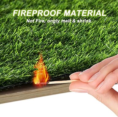 Artificial Grass, 26”x51'' Dog Pee Pads, Professional Dog Potty Training Rug, Grass Mat with Drainage Holes, Pet Turf Indoor Outdoor Flooring Fake Grass Doormat-Easy to Clean - Image 3