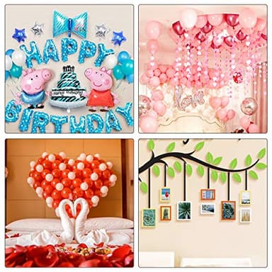 gegemaoyi 3000pcs Glue Point Clear Balloon Glue Removable Adhesive Dots Double Sided Dots of Glue Tape for Balloons Craft Glue Points Dots Sticky Dots or Wedding Decoration - Image 5