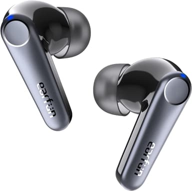 EarFun Air Pro 3 Noise Cancelling Earbuds, Qualcomm® aptX™ Adaptive Sound, 6 Mics CVC 8.0 ENC, Bluetooth 5.3 Earbuds, Multipoint Connection, 45H Playtime, App Customize EQ, Wireless Charging - Image 2