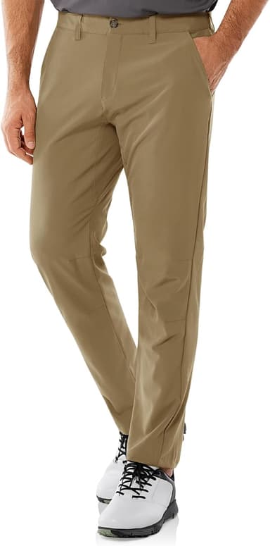 33,000ft Men's Golf Pants Slim Fit with 5 Pockets Stretch Quick Dry Lightweight UPF 50+ Work Dress Pants - Image 1