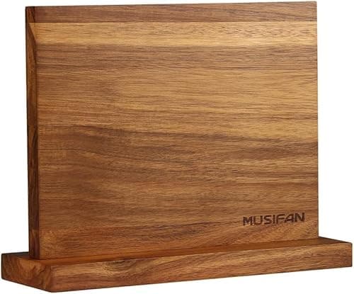 Magnetic Knife Block - Magnetic Knife Holder - Magnetic Knife Stand- Cutlery Display Stand and Storage Rack - Image 1