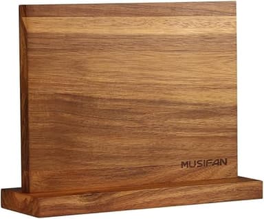 Magnetic Knife Block - Magnetic Knife Holder - Magnetic Knife Stand- Cutlery Display Stand and Storage Rack - Image 1