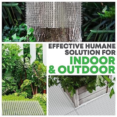 Petfolio 12 Pack Scat Mat for Cats - 16 x 13 Inch Cat Spike Mat with 1 Inch Spike is A Perfect Pet Training Mat Device for Cat Repellent Indoor & Outdoor to Deter Cats & Other Animals for All Seasons - Image 7