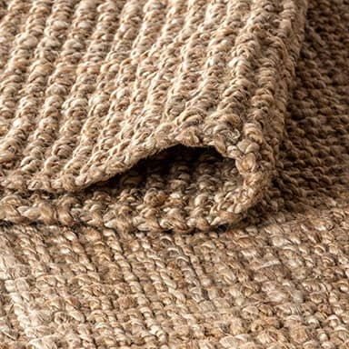 JONATHAN Y Pata Hand Woven Chunky Jute Natural Indoor Area Rug, 8x10, Bohemian, Rustic, Cottage, Easy-Cleaning for Living Room, Bedroom, Kitchen, Non-Shedding (NRF102A-8) - Image 8