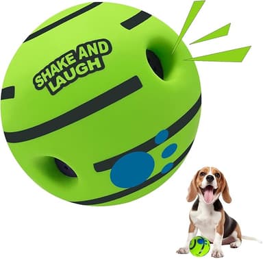 Dog Toys Ball, Interactive Dog Ball, Shaking with Gibbering Sound, for Training & Herding, M, 3.46 in (8.8 cm - Image 1