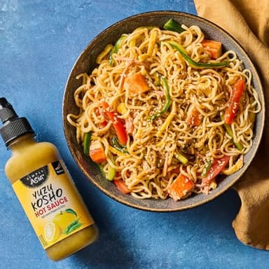 Simply Asia Hot Sauce, Yuzu Kosho, Bright, Zesty, Citrus Heat for Rice, Sushi, Sashimi, Grilled Meat, and More, 8 fl oz - Image 5