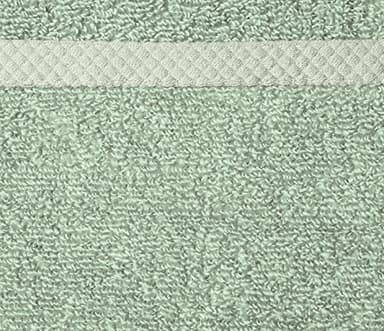 Amazon Basics Cotton Washcloths, Quick-Dry, 12" x 12", 12-Pack, Seafoam Green - Image 5