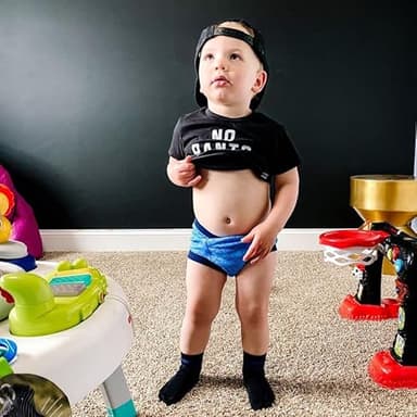 BIG ELEPHANT Toddler Potty Training Underwear - Baby Boys Cotton Toilet Training Pants 10 Pack, 5T - Image 2