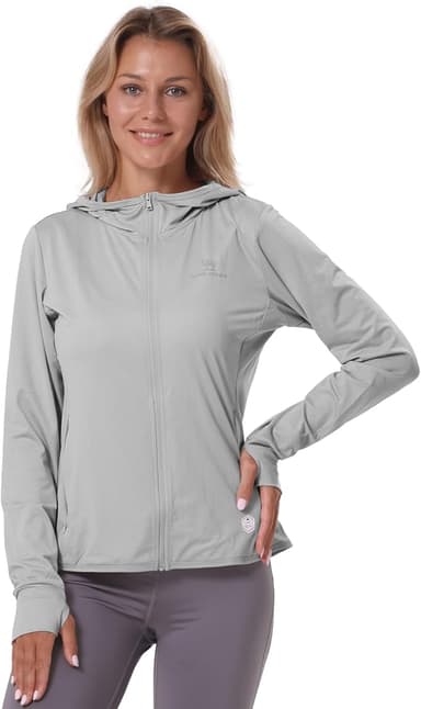 CAMELSPORTS Women UPF 50+ Athletic Jacket Sun Protection Long Sleeve Hiking Shirts Lightweight Outdoor Hoodie with Pocket - Image 1