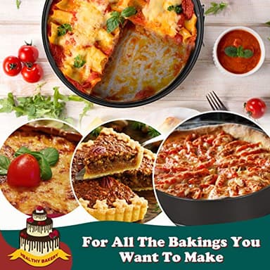 HIWARE 6 Inch Non-stick Springform Pan with Removable Bottom - Leakproof Cheesecake Pan, Compatible with 3 Qt Instant Pot - Image 8