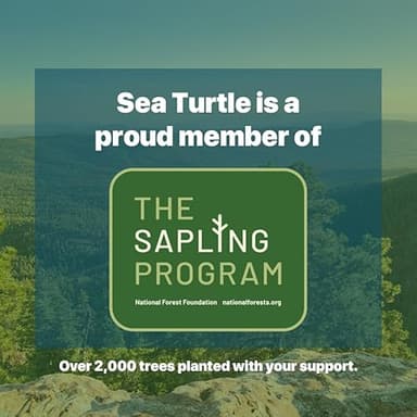 Sea Turtle Plant-Based Bristles, Bamboo Toothbrushes, Soft Natural Toothbrush for Adults (4 Pack) - Image 6