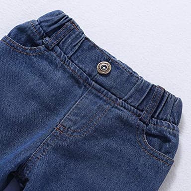 CARETOO Girls Clothes Outfits, Cute Baby Girl Floral Long Sleeve Pant Set Flower Ruffle Top - Image 6