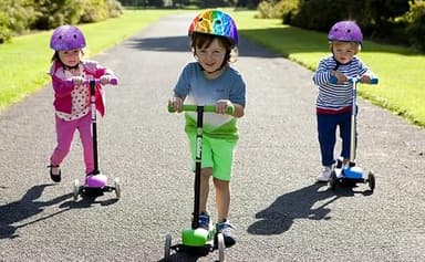 JeeFree Adjustable Gradient Color Skateboard Helmet for 3-5-8-14+Ages【Toddler Kids Youth Adult】 Girls Boys Woman.Bike Helmet for Multi-Sports Cycling Bicycle Scooter Inline Roller Skate Rollerblading - Image 8
