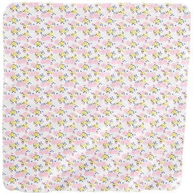 Simple Joys by Carter's Unisex Babies' Muslin burp cloths, Pack of 7, Multicolor/Dinosaur/Dots/Floral/Lemon/Turtle, One Size - Image 2