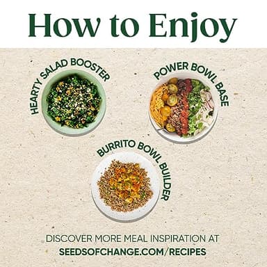 SEEDS OF CHANGE Organic Super Grains Indian Style Side Dish, 8 oz Pouch (Case of 6) - Image 8