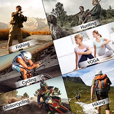 Venswell Neck Gaiter Mask for Men Women, Seamless Bandana Rave Face Cover Mask, Magic Face Scarf, Balaclava,Headband, Head Wrap-Motorcycle Cycling Festival Outdoors (B-Black Gray Series 2) - Image 6