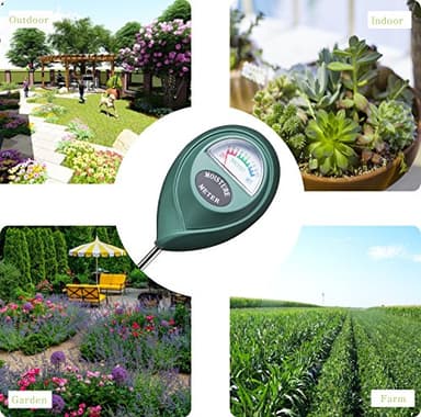 XLUX Soil Moisture Meter, Plant Water Monitor, Hygrometer Sensor for Gardening, Farming, Indoor and Outdoor Plants, No Batteries Required - Image 5
