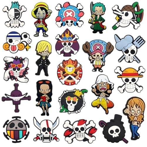 Cartoon Shoe Charms Shoe Birthday Decoration Charms Party Gifts (22PCS) - Image 1